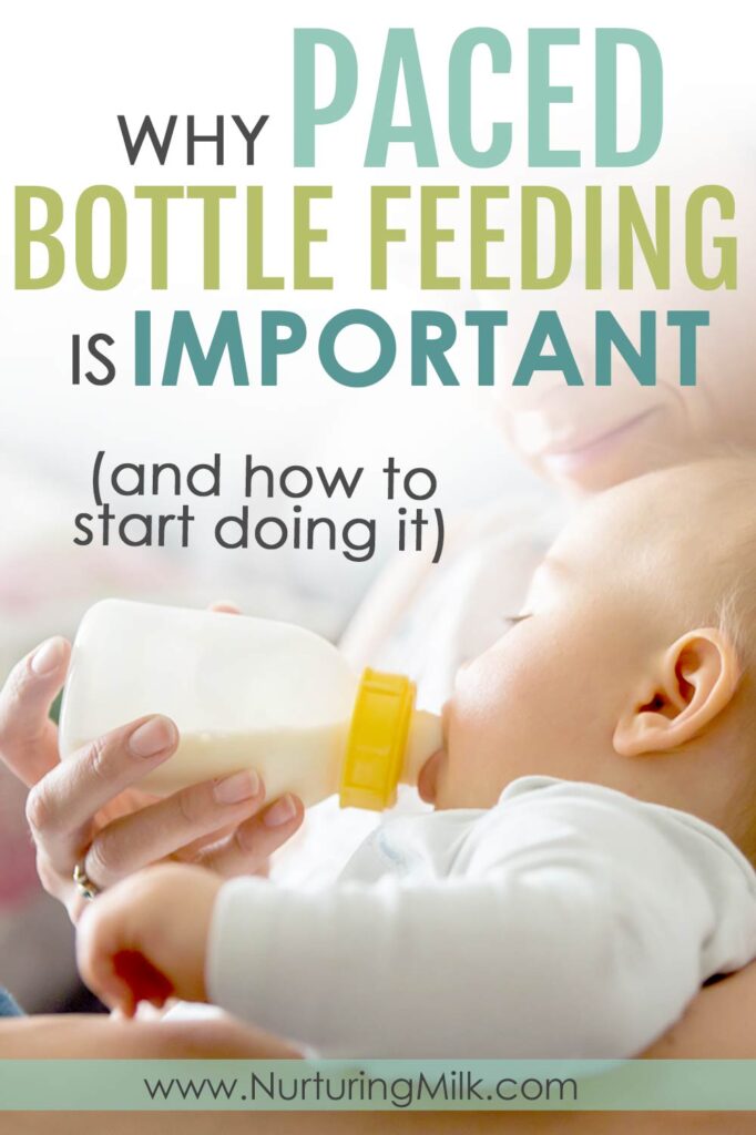 Why paced bottle feeding is important and how to start doing it