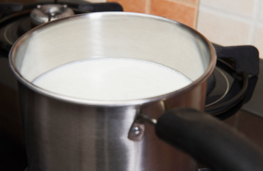 Scalding breastmilk on the stove before freezing it can help with high lipase milk that smells funny