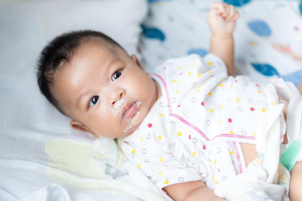 Every baby experiences reflux, but tied babies may have more severe cases